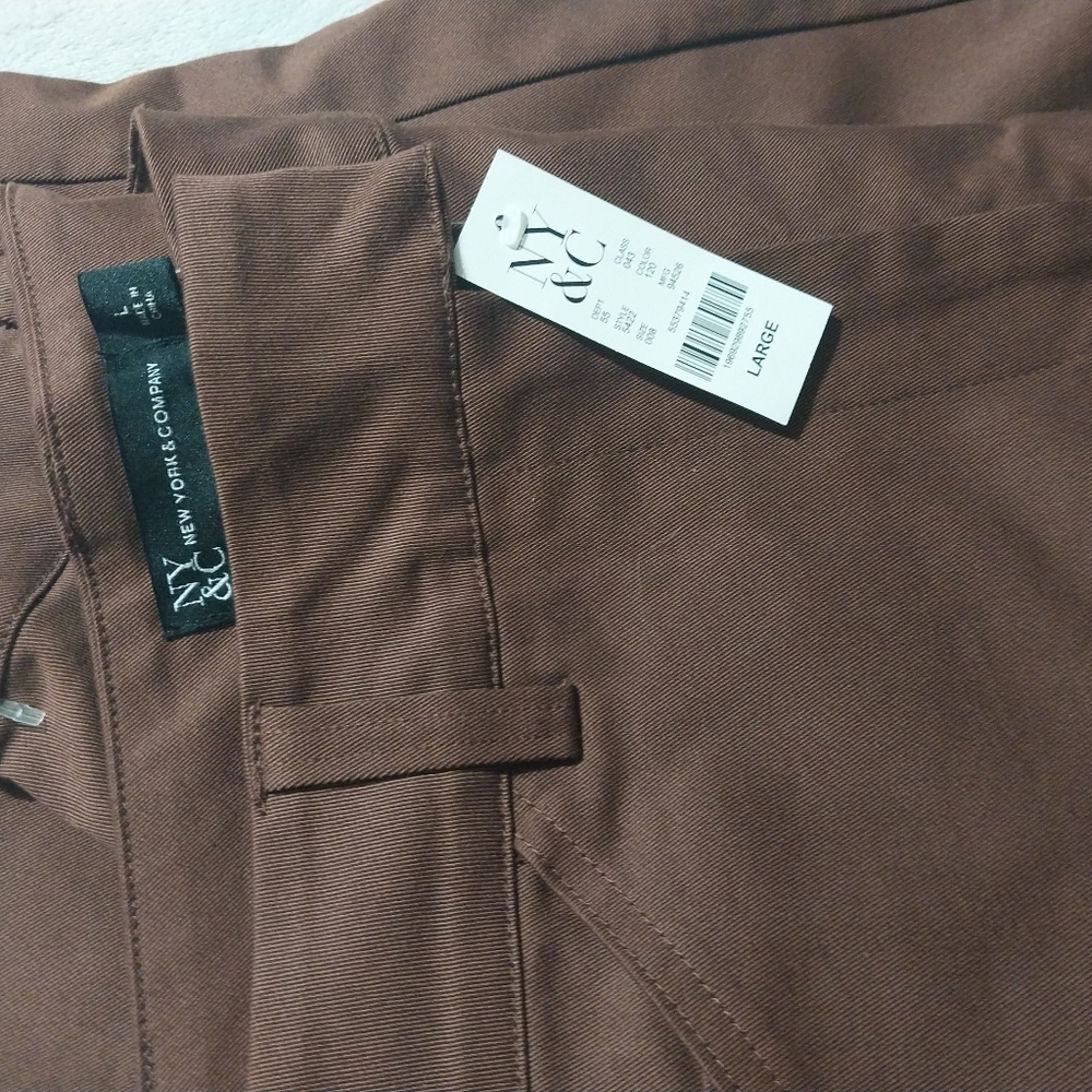 New York & Company Men's Chocolate Chinos